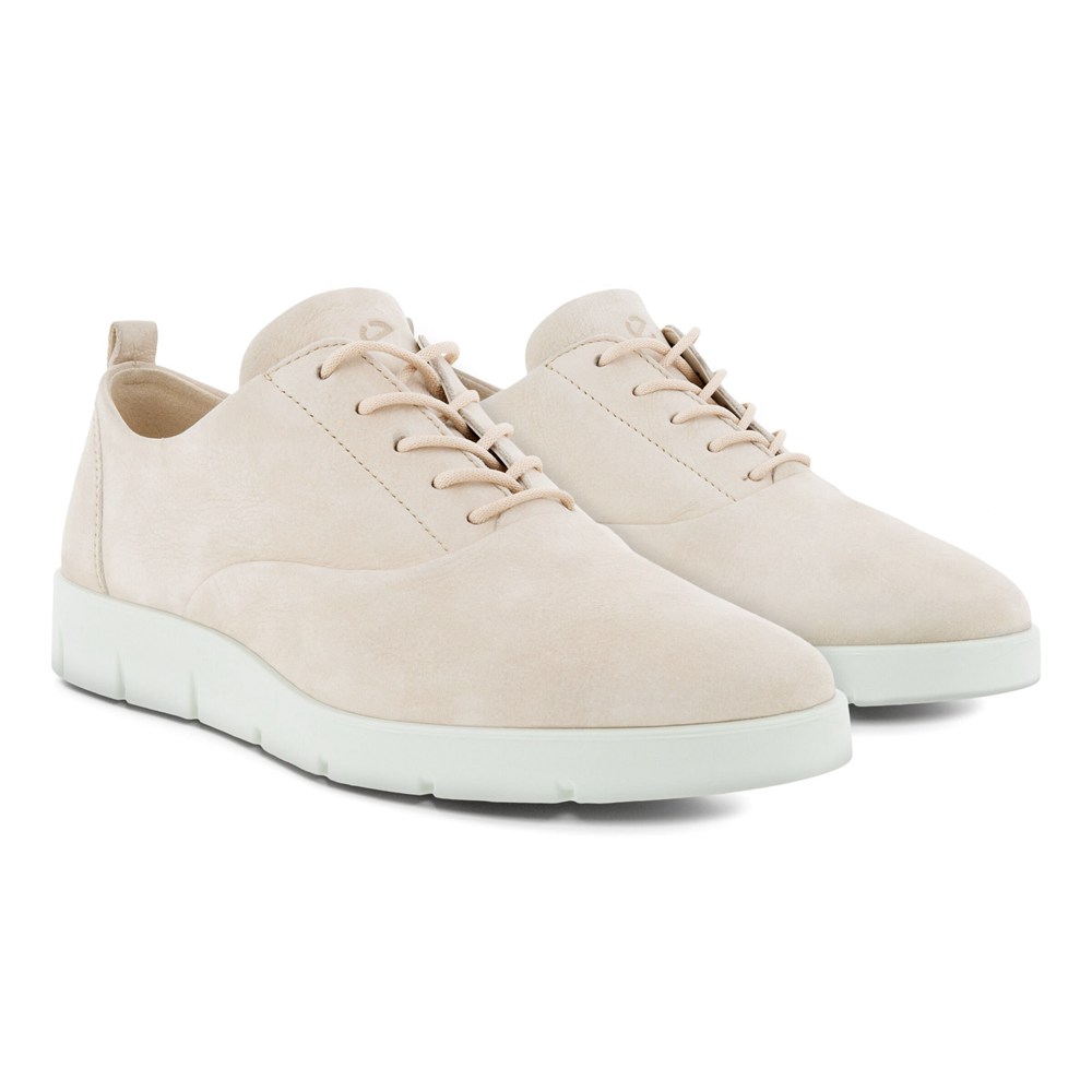 ECCO Womens Sneakers Beige - Bella Laced - HML-243189